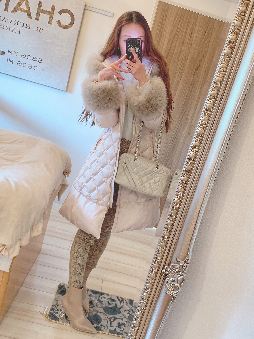 EIMY ISTOIREのダウンジャケット/コート（ピンク系）を使った人気