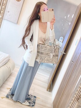 「BCBGMAXAZRIA（ビーシービージーマックスアズリア）のアイテム」を使った、りぼんさん（レディース・165cm）の秋コーディネート