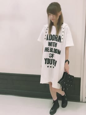 YUさん（レディース・160cm）の夏コーディネート