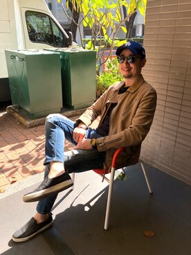 「Sunnyday」｜「アイテム（ジャケット/アウター）」を使った、Kenjiさん（メンズ・176cm）の冬コーディネート