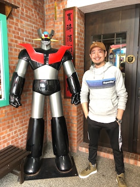 「ORIS（オリス）のアイテム」を使った、Kenjiさん（メンズ・176cm）の冬コーディネート