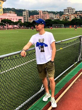 「ORIS（オリス）のアイテム」を使った、Kenjiさん（メンズ・176cm）の夏コーディネート