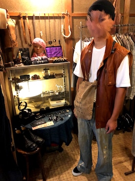 「The古着」｜翔太さん（メンズ・173cm）の夏コーディネート