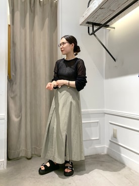 𝐑𝐈𝐂𝐎さん（レディース・148cm）の春コーディネート