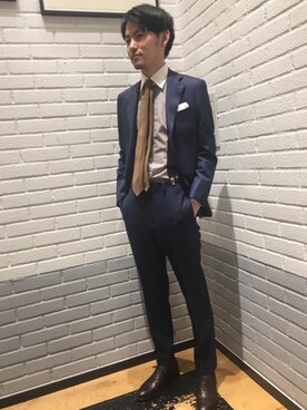 「AD56（エーディーチンクワンタセイ）のアイテム」を使った、morimoto11289さん（メンズ・177cm）の秋コーディネート