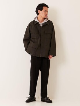 「BRACTMENT（ブラクトメント）のアイテム（その他アウター）」を使った、morimoto11289さん（メンズ・177cm）の春コーディネート
