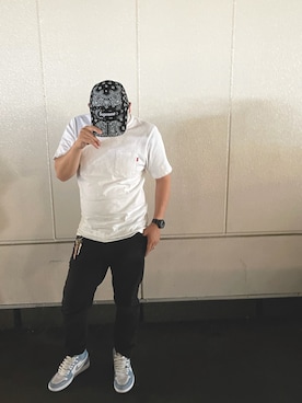 「F.C.Real Bristol（エフシーレアルブリストル）のアイテム（アナログ腕時計）」を使った、shinzaemonさん（メンズ・175cm）の春コーディネート