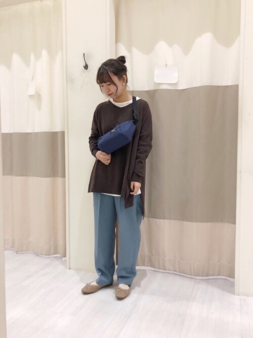 かわむら Sm2 Keittio イオンモール福岡 Samansa Mos2 Blueのニット セーターを使ったコーディネート Wear