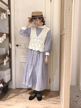 「Samansa Mos2」｜ｎａさん（レディース・157cm）の春コーディネート