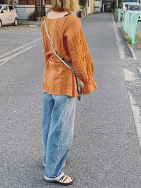 「Another Edition」｜「アイテム（バッグ）」を使った、yopiさん（レディース・165cm）の春コーディネート
