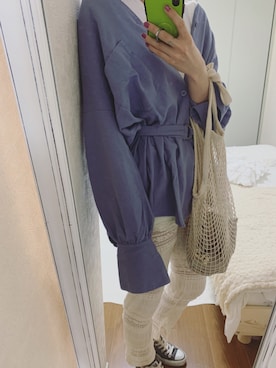「Another Edition」｜「アイテム（バッグ）」を使った、yopiさん（レディース・165cm）の春コーディネート