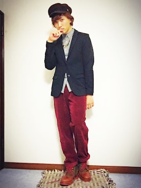 kaakun.さん（メンズ・175cm）の冬コーディネート