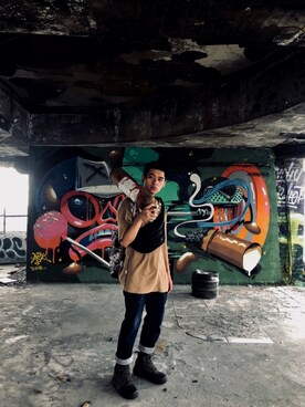 three_million劉百萬さんのコーディネート