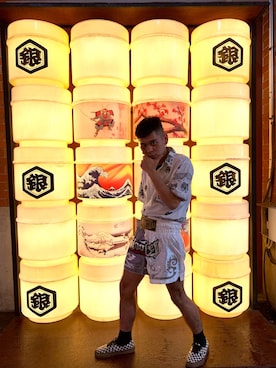 three_million劉百萬さんのコーディネート