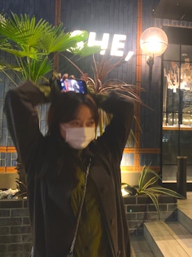 「SHEL’TTER（シェルター）のアイテム（バッグ）」を使った、wonderさん（レディース・154cm）の冬コーディネート