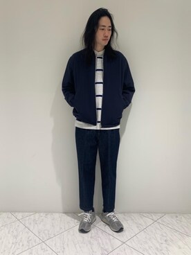 「BEAUTY&YOUTH UNITED ARROWS（ビューティーアンドユースユナイテッドアローズ）のアイテム（その他アウター）」を使った、takeさん（メンズ・182cm）の冬コーディネート