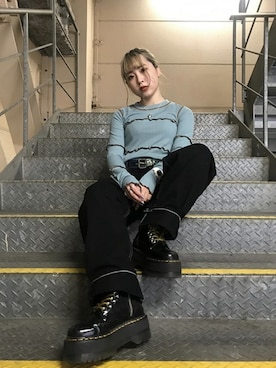 X-girl STAFFさん(レディース・148cm)の春コーディネート