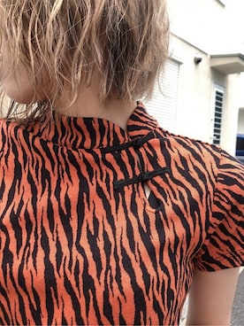 「ショートヘア」｜X-girl STAFFさん（レディース・168cm）の春コーディネート