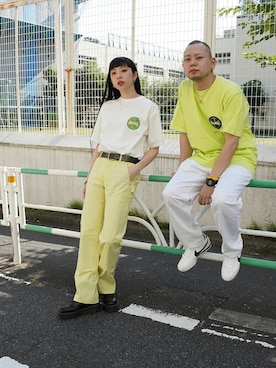 X-girl STAFFさん(レディース・162cm)の夏コーディネート
