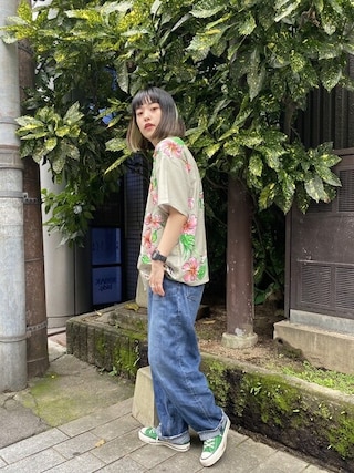 X-girl（エックスガール）の「X-girl × FALINE ALOHA GIRL S/S