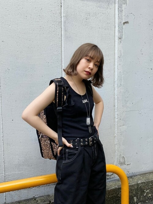 X Girlx Girl Staffさんのタンクトップを使ったコーディネート Zozotown
