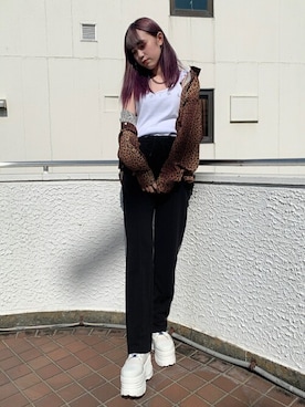 X-girl STAFFさん(レディース・160cm)の夏コーディネート