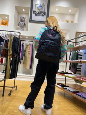 X-girl STAFFさん(レディース・155cm)の秋コーディネート
