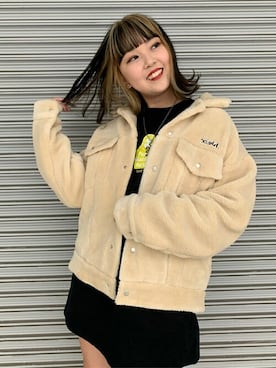 X-girlのジャケット/アウターを使った「秋コーデ」の人気ファッション 
