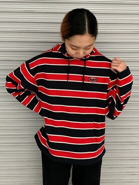 X-girl STAFFさん(レディース・164cm)の秋コーディネート