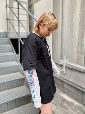 X-girl STAFFさんのコーディネート