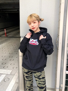 X-girl STAFFさんのコーディネート