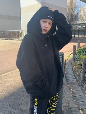 X-girl STAFFさんのコーディネート