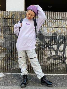 X-girl STAFFさんのコーディネート