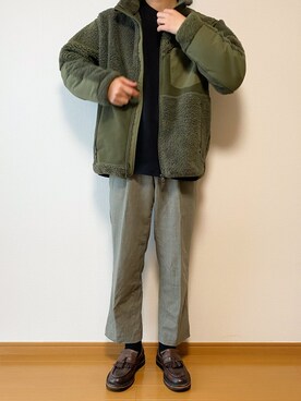 「ct70」｜「アイテム（ブルゾン）」を使った、だいさん（メンズ・177cm）の春コーディネート