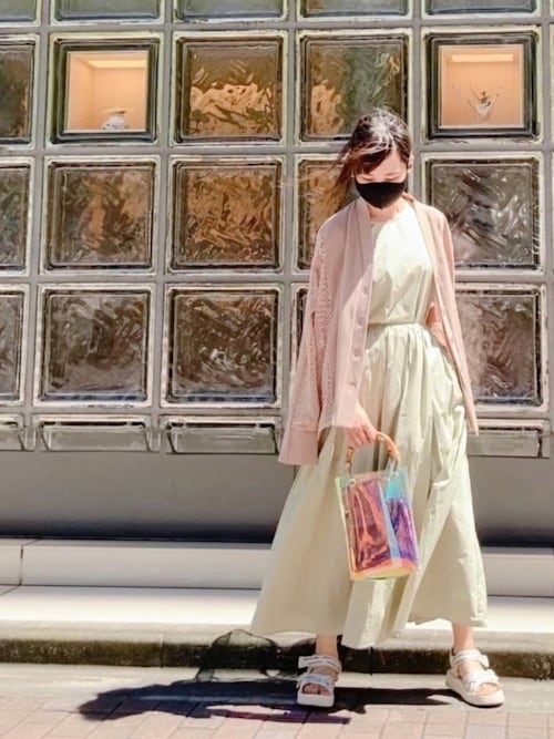 Ameri（アメリ）の「MEDI BACK OPEN COTTON DRESS（ワンピース）」 - WEAR