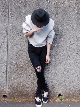 MOTEASOさん（メンズ・180cm）の春コーディネート