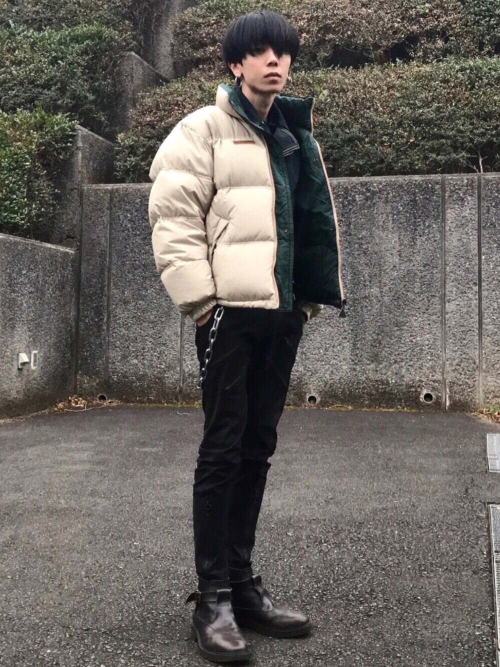 COMME des GARCONS HOMME PLUSのライダースジャケットを使ったメンズ