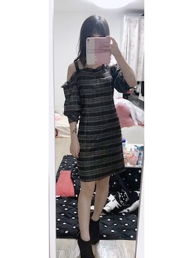 「mayla classic（マイラクラシック）のアイテム」を使った、cocoa0827さん（レディース・157cm）の秋コーディネート