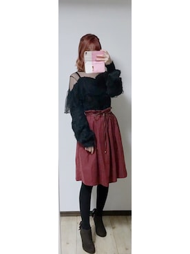 「mayla classic（マイラクラシック）のアイテム」を使った、cocoa0827さん（レディース・157cm）の冬コーディネート