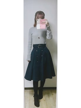 「mayla classic（マイラクラシック）のアイテム」を使った、cocoa0827さん（レディース・157cm）の冬コーディネート
