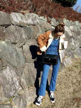 chicoさん（レディース・158cm）の冬コーディネート