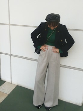 chicoさん（レディース・158cm）の冬コーディネート