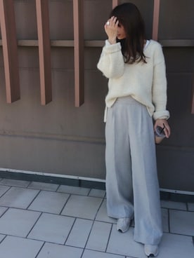 「'PalinkA（パリンカ）のアイテム」を使った、chicoさん（レディース・158cm）の春コーディネート