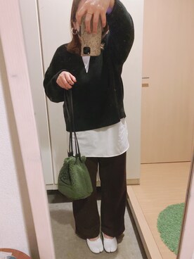 m-nさん（レディース・158cm）の冬コーディネート