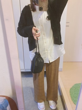 m-nさん（レディース・158cm）の冬コーディネート