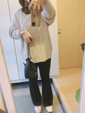 m-nさん(レディース・158cm)の冬コーディネート