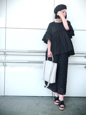 「rps（アールピーエス）のアイテム（バッグ）」を使った、＊megu＊さん（レディース・163cm）の春コーディネート