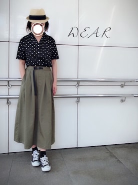 「rps（アールピーエス）のアイテム」を使った、＊megu＊さん（レディース・163cm）の夏コーディネート