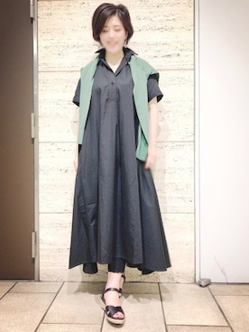 「rps（アールピーエス）のアイテム（サンダル）」を使った、＊megu＊さん（レディース・163cm）の夏コーディネート