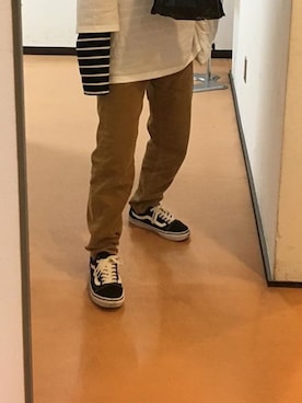 「UNIQLO（ユニクロ）のアイテム（その他パンツ、その他）」を使った、yukiさんの冬コーディネート
